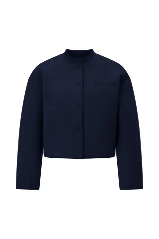 Rich & Royal - Scuba Bomber Jacket midnight blue - Gr. - S