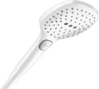 Hansgrohe Handbrause Raindance Select E 120 3jet EcoSmart mattweiß, 28728700 28728700
