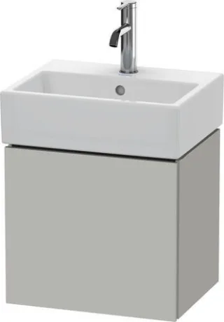 Duravit L-Cube Waschtischunterbau wandhängend Betongrau Matt 434x341x400 mm - LC6245R0707 LC6245R0707