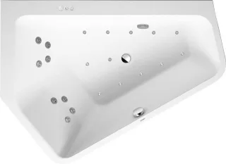 Duravit Paiova 5 Whirlwanne Weiß 1770x1300 mm - 760394000CP1000 760394000CP1000