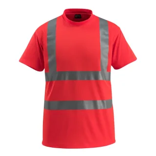 MASCOT Townsville T-Shirt Hi-vis Rot Hi-vis Rot M - 50592-976-222-M