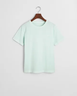 GANT - Sunfaded Rundhals-T-Shirt faded mint - Gr. - M