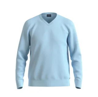 OLYMP - OLYMP Casual Strick hellblau - Gr. - 3XL