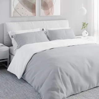Wolkenfeld Bettwäsche "Allergiker Bettwäsche, unfassbar weich" 2 Stk. 135x200 cm, 155x220 & Übergrößen I inkl. Kissenbezüge 80x80 I 2-farbig