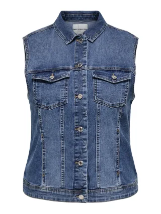 ONLY CARMAKOMA - CARWESPA WEST DNM PIM619 NOOS Medium Blue Denim - Gr. - 48