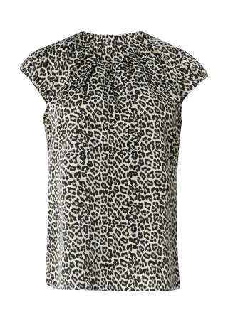 comma - Bluse beige - Gr. - 42
