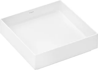 Hansgrohe Xuniva Evo E Aufsatzwaschtisch 400/400 ohne Hahnloch und Überlauf, Weiß, 60324450 60324450