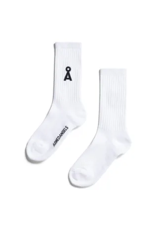 Armedangels - Socken aus Bio-Baumwoll Mix weiß - Gr. - 35-38