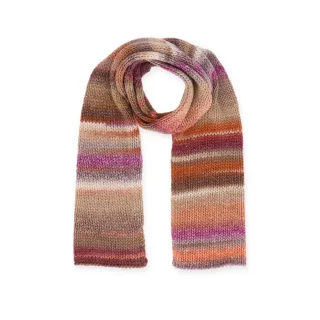 Halsüberkopf Accessoires - 180x35 Schal glattgestrickt taupe - Gr. - OS