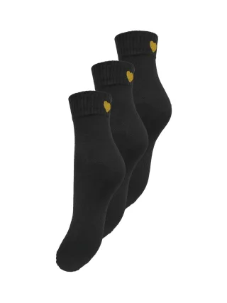 ONLY Socken "ONLTINE HEART TENNIS SOCK 3-PACK AC NOOS" Packung, 3 Paar tlg.