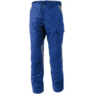 KÜBLER VITA cotton+ Hose kornblumenblau/mittelgrau 44 - 2L46 3421-4695-44