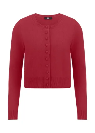 RIANI - Strickjacke/-mantel ruby - Gr. - XL