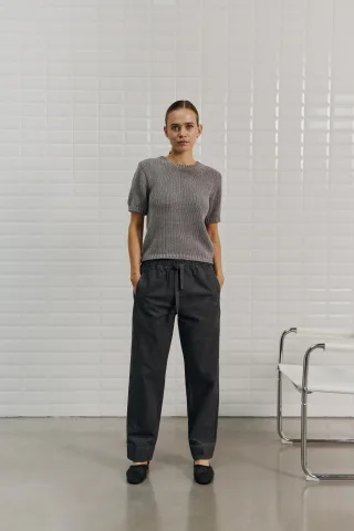 WITHBLACK - Pullover Weiblich Grau - Gr. - S