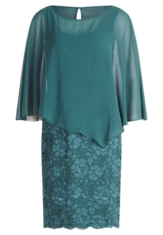 Vera Mont - Cocktailkleid dark emerald - Gr. - 46