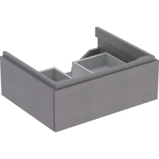 Geberit Xeno2 Unterschrank f. Waschtisch, 1 Schublade 58x22x46,2cm, sculturagrau, 500505431 500505431