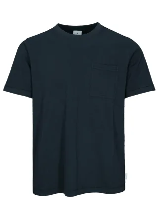 BASEFIELD - Rundhals T-Shirt 1/2 night blue - Gr. - M