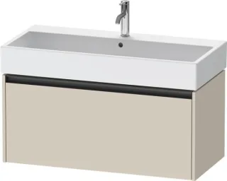 Duravit Ketho.2 Waschtischunterbau wandhängend Taupe Supermatt 984x460x440 mm - K25078083830000 K25078083830000