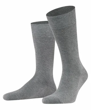 FALKE - Socken - Family grau - Gr. - 47-50