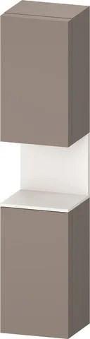 Duravit Qatego Hochschrank Basalt Matt 400x360x1760 mm - QA1346L84430000 QA1346L84430000