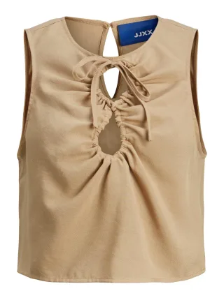 JJXX - JXLYDIA CROPPED SL TOP WVN - Gr. - L