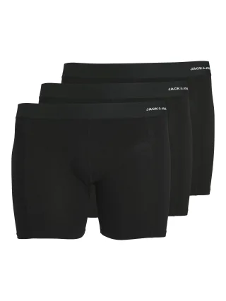 JACK&JONES - JACBASIC BAMBOO TRUNKS 3 PACK NOOS PLS black