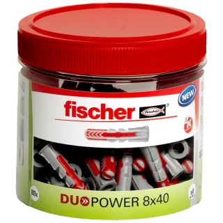 Fischer Universaldübel DuoPower 8x40 Dose (80) - 535982