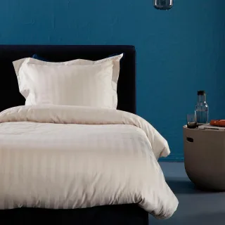 damai Bettwäsche "Streifsatin in Gr. 135x200, 155x220 oder 200x200 cm" 2 Stk. elegante Bettwäsche aus Baumwolle, Bettwäsche mit Reißverschluss