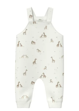 s.Oliver - Latzhose creme - Gr. - 50/56