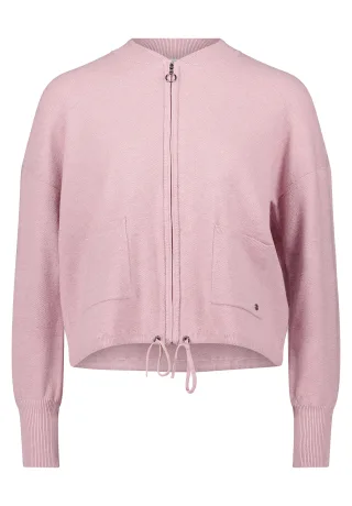 Betty & Co - Strick-Cardigan rose melange - Gr. - 40