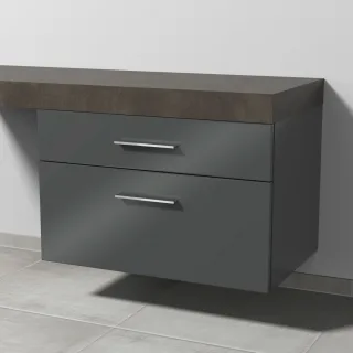 Sanipa Unterschrank 2morrow (G2188) 510x800x520 Anthrazit-Glanz, G218879 G218879
