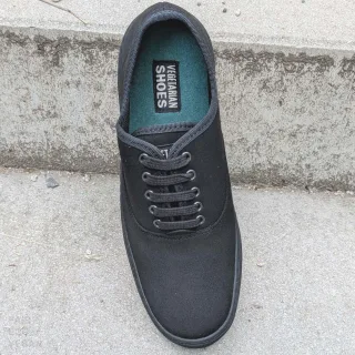 Vegetarian Shoes Kennedy Shoe Black 38