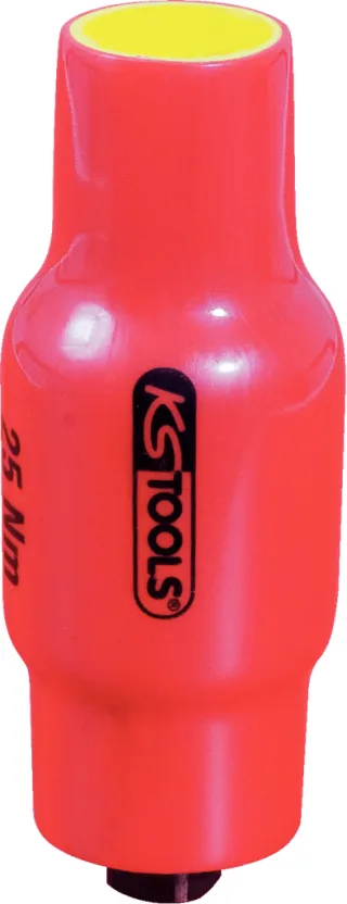 KS Tools 3/8" Festeingestellter Drehmomentbegrenzer mit Schutzisolierung - 117.3804