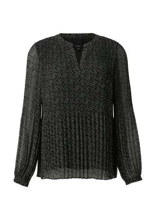 comma - Bluse schwarz - Gr. - 36