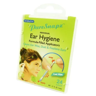SwabPlus Pure Snapz Ear Hygiene  Ohr Pflege Reinigung Reise Multipack - 1-Pack