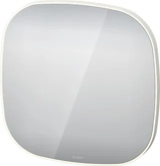 Duravit Zencha Spiegel Weiß Aluminium Matt 500x50x500 mm - ZE7056000000100 ZE7056000000100