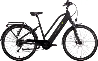 SAXONETTE "Deluxe Sport Lady" 9 Gang Shimano Alivio Schaltwerk Kettenschaltung Mittelmotor 250 W Pedelec, Elektrofahrrad für Damen u. Herren