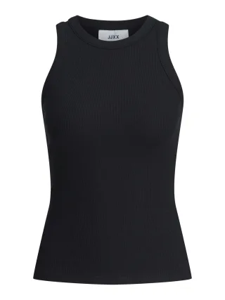 JJXX - JXFOREST STR SL RIB TOP JRS NOOS black - Gr. - XL