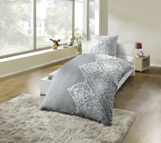 KiNZLER Bettwäsche "Bettwäsche Polycotton Flanell Bettwäsche" 2 Stk. besonders weich