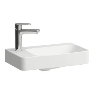 Laufen Pro X Handwaschbecken Compact 81586.5 Hahnlochbank links H8158650001131