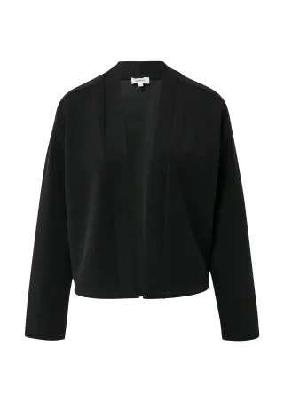 s.Oliver - Sweatshirt Jacke schwarz - Gr. - 42