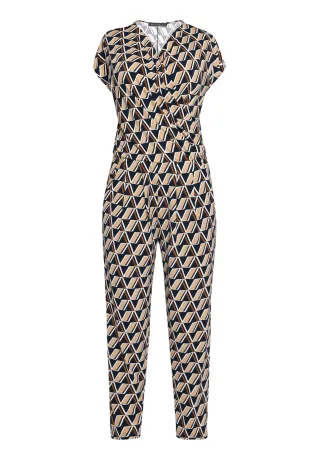 Betty Barclay - Jumpsuit dark blue/beige - Gr. - 48
