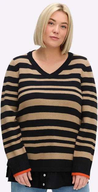 Sheego 2-in-1-Pullover "Pullover"