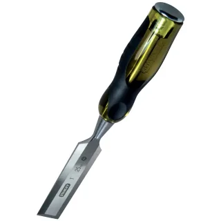 STANLEY FATMAX Stechbeitel, Kunststoffgriff mit Schlagkappe, durchgehende Klinge, 10 mm - 0-16-253