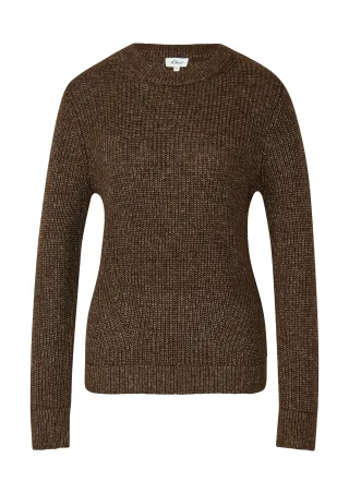 s.Oliver - Strickpullover braun - Gr. - 44