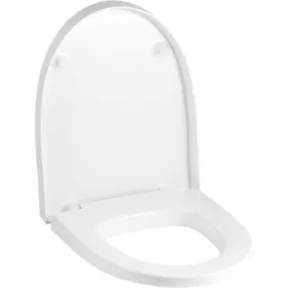 Geberit WC-Sitz Flow 575950, mit Absenkautomatik, 575950000, weiss 575950000