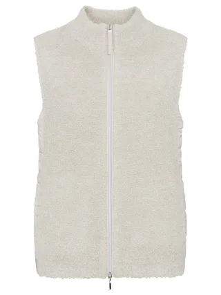 Olsen - Cardigan Sleeveless caffe latte - Gr. - 44