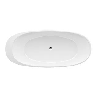 LAUFEN freistehende Badewanne ALESSI 800x1850x590 Sentec H2209720650001