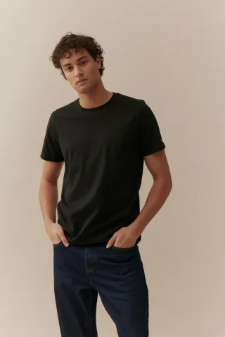 BASEFIELD - NOS Rdh.-Doppelpack Tshirt 1/2 black - Gr. - XXL