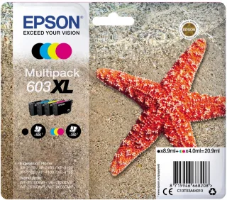 Epson 603XL Multipack (20,9ml) CY MG YL (4-farbig)