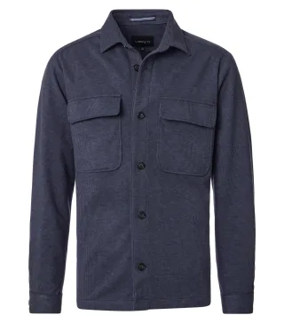 VENTI - Hemdjacke blau - Gr. - 50